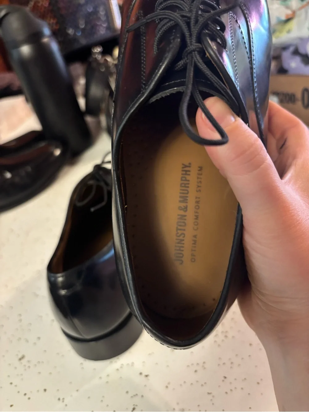 Johnston & Murphy Melton Classic Dress Cap Toe Oxford